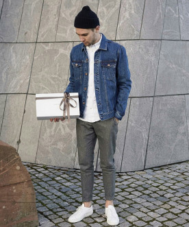 How To Wear White Sneakers For Men
