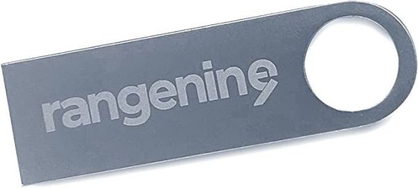 Rangenine High Speed 128GB Metal Pen Drive USB 3.0 Waterproof Flash Drive with Keychain Design Alloy Stable & Efficient Memory Stick USB Storage for Laptop, Computers | Gold