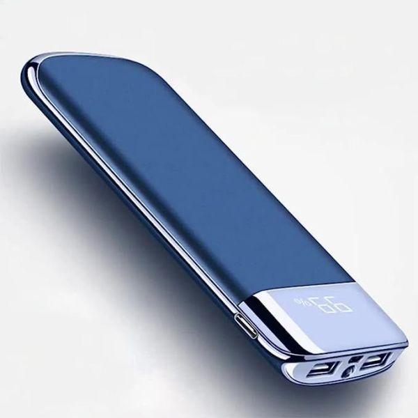 Rangenine Ultra Slim 20000mAh Ultra Slim 20W Fast charging Power Bank Portable Charger with Digital Display & Lightweight Battery Pack Designed for iPhone 14,13,12, Samsung smartphones Blue