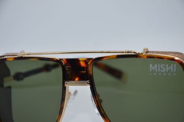 Mishi Lonodn Alloy Square Women’s Sunglasses Model 045 | Dark PC Lens | Lightweight Alloy Frame | 100% UV Protection & Anti-Glare Features
