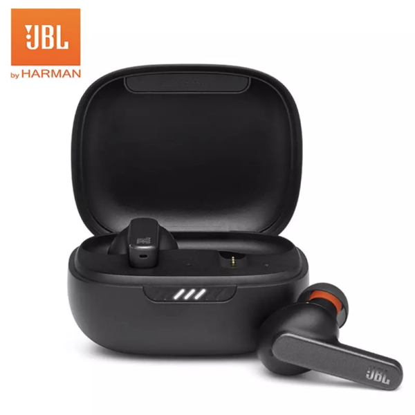 Jbl Live Pro+ Tws Bluetooth Wireless Earphone Sports Earbuds Deep Bass Headphones Waterproof Headset With Charging Case - Black