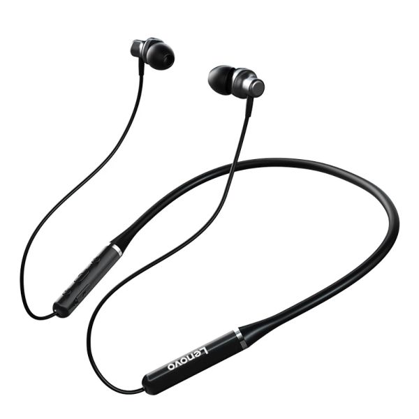 Lenovo HE05 Neckband Bluetooth Headset-Black