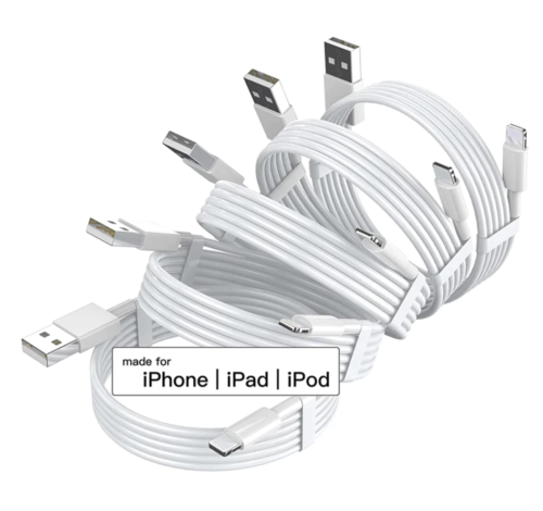 3/5Pack iPhone Charger 1M,iPhone Lightning to USB A Cable 1 Meters,Fast Charging Cable Lead for iPhone 12 SE 2020 11 Xs Max XR X 8 Plus 7 Plus 6 Plus 5s -Pack of 5